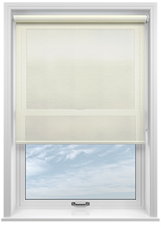 Illusion, Cream - Twist&Fit Roller Blind